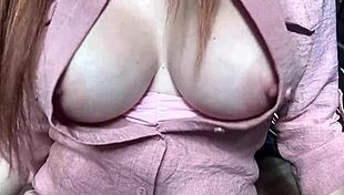 Italian Big Tits Artemisia Love in Hot Solo, Boobs Bouncing in Slow Motion