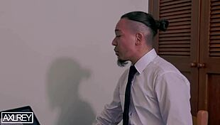 Professor disciplines bratty latina student with monster cock