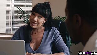 Happy newlyweds little 18+ puck and isiah maxwell tries to enjoy intimate fuck sesh in the house where they can feel some unseen presence