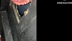 Wife sucks several dicks in the car wash cabin