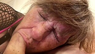 Granny Carmen Angel Passionately Deep Throating Big Black Cocks