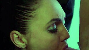 perverted man pisses on his wench's tits then ass fucks her hard 😈💦🍑