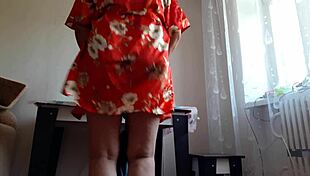 When My Girlfriend Went To The Store Her Mother Fucks Me Very Loudly And Passionately - Lesbian Illusion Girls