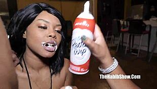 Yo, thick freaks Ladybug and Bianca Badazz going wild in a BBC threesome!