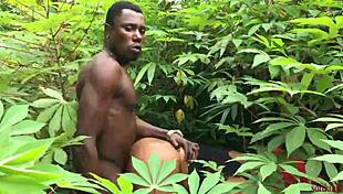 softkind bangs stepmom from behind in bush christmas surprise 😈