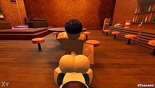 fucking a hot slut in the bar with my big cock pov style. damn, that ass rocks!