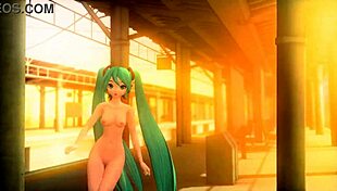 Hatsune Miku Velvet Arabesque Project Diva Nude Mod