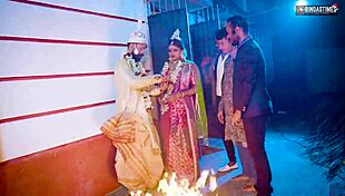 gangbang suhagarat with besi indian wife on her first wild night with four husbands