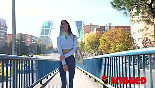 petite young girl meets black men for a secret encounter