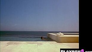 morena corwin and tamara sky posing naked, showing off their big tits and hot booties