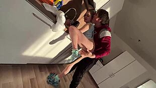 Hey, wanna practice a sex scene with step sister?