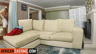 I watched this busty ebony teen get slammed at rough casting.