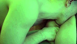 perverted man pisses on his wench's tits then ass fucks her hard 😈💦🍑