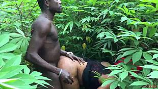 softkind bangs stepmom from behind in bush christmas surprise 😈