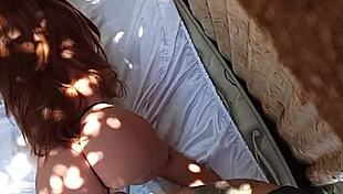 she asked to stop but i continued filling her face with milk in the shower