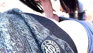 gia chains asking, 'ready for your slut training?' with candie cross