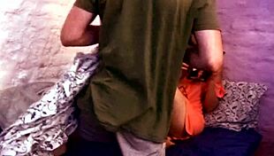 my girlfriend moaned so loud during our passionate study session, i covered her in cum