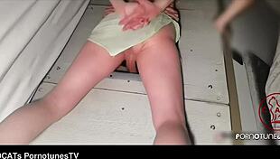 Horny Milf At Gloryhole Gets Fucked And Creampied By Big Cock