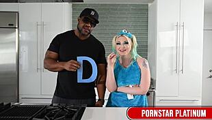 i got to fuck blonde leya falcon with toys and big tits