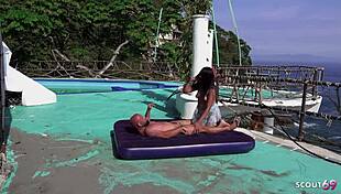 public anal sex with latina milf near beach by old german tourist