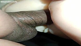 trailer of anal with candy in beige panty feels so raw