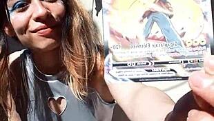 Bonneyuwu shows her beautiful body while reading cards.