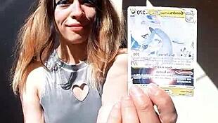 Bonneyuwu shows her beautiful body while reading cards.