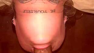 Garganta Profunda Con Rica Acabada En La Boca