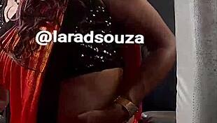 Indian crossdresser slut Lara Dsouza sexy bus video part 2