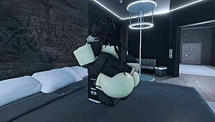 Fucking and cumming very hard in my friend tomoko on roblox.