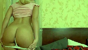 Blonde teen slut enjoys big cock and deepthroat action