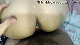 The stepsister gets on all fours for her tasty pussy.