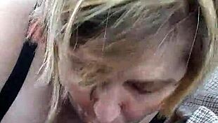 Bbw Wife Liz Delivers Intense Roadside Blowjob