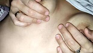 Stretched Wife’s Ass with Fingers Before Big Dick Anal