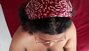 intriguing encounter with mother-in-law involving touching her big tits