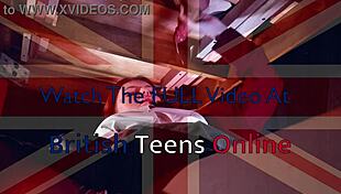 naughty british teen sucks cock at milking table