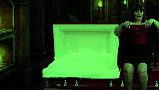 granny vampyra pegs and sucks cock in hardcore action