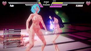 Lesbian battle explodes with anal sex and fingering!