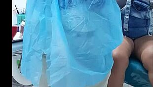 डेंटिस्ट विजिट ह्यूज कॉक मुंह में डालकर खत्म होती है