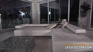 Getting to know your neighborhood with anal and titty fun