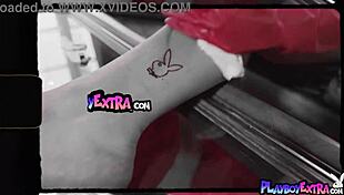 Blonde Teen Aubrey Destremps Undresses And Displays Her Tits And Pussy