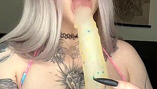 My Step Sister In Sexy Bikini Jumping On Big Cock