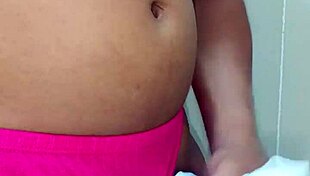 wearing erotic panty while masturbating suggestively