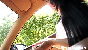 Horny Hooker Feels Intense Pleasure Sucking And Fucking Outdoors For Cash