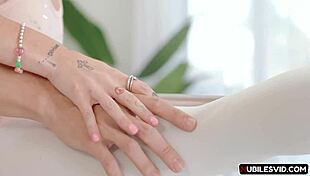 Petite ballerina Emma Rosie fucks shyly with deepthroat and kissing