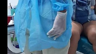 डेंटिस्ट विजिट ह्यूज कॉक मुंह में डालकर खत्म होती है