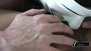 interracial encounter with petite asian teen at hotel