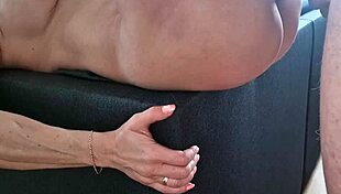 fucking this hot naked milf on the floor, damn hot! 🔥