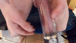 Pumping To Make My Cock Bigger Then Cum With Monster Cock Masturbation