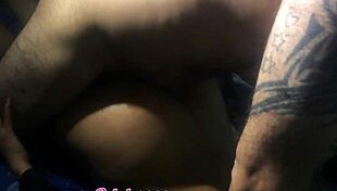 look at that pussy farting full of cum after double penetration!